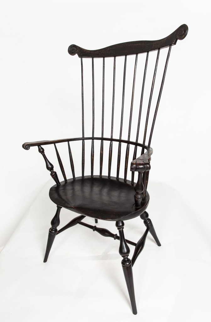 Tall backed Windsor chair